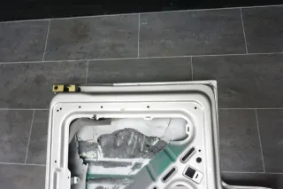 VW T4 Flügeltür rechts hinten Heckklappe klapptür Scheibe Caravelle grau - Bild 6