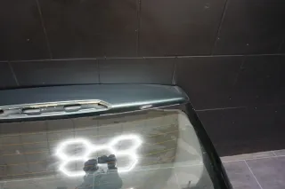 VW Polo 9N3 9N Heckklappe Kofferraumklappe Klappe grün LA6L ohne Anbauteile - Bild 5
