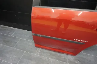 Tür hinte Links LA3T Wild Cherry Met. passt für VW TOURAN 1T3 - Bild 3