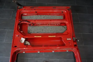 VW Transporter T5 Schiebetür Tür Links Rot Fahrertür Scheibe Fahrerseite - Bild 10