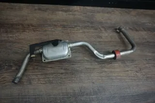 Original VW Touareg 7L Audi Q7 4L Auspuff Schalldämpfer Standheizung 7L0819084C - Bild 1