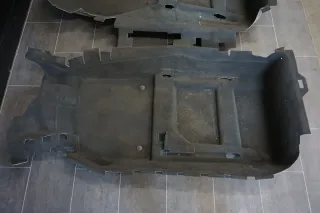 Original Audi TT 8S Bodenbelag Teppich 8S1863021A Fußboden Fußraum soul schwarz - Bild 4