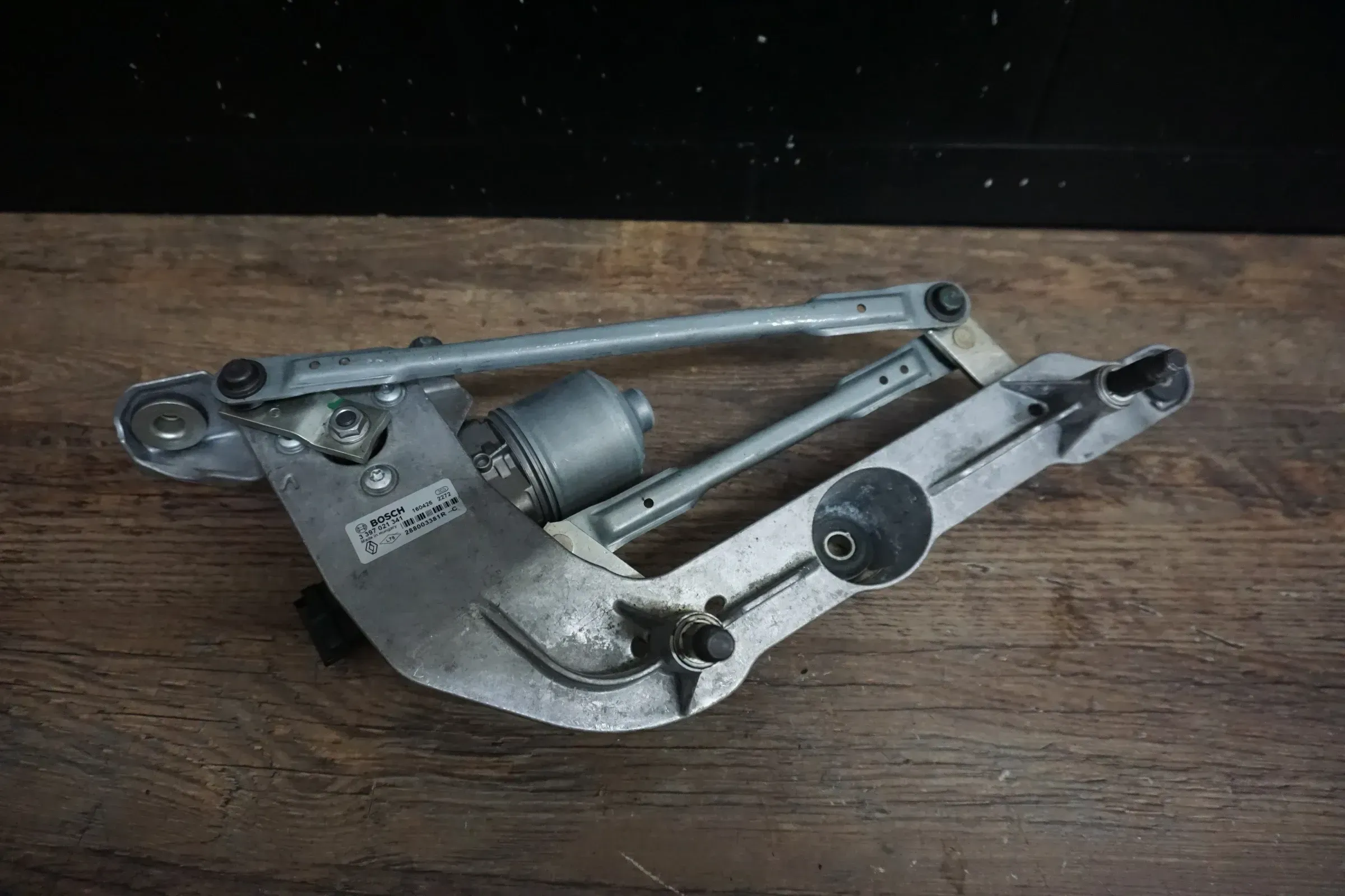 Renault Zoe BFM Wischermotor Wischergestänge VORNE 288003381R 3397021341 - Bild 1