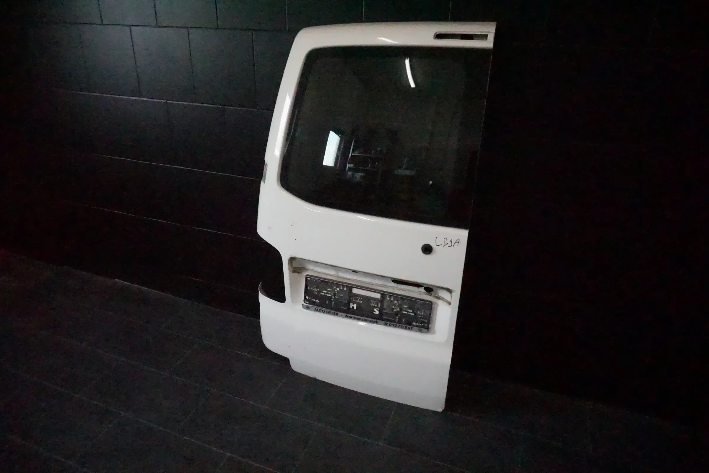 HECKKLAPPE Links VOLKSWAGEN VW T5 Klapptür Heckklappe LB9A Weiß - Bild 1
