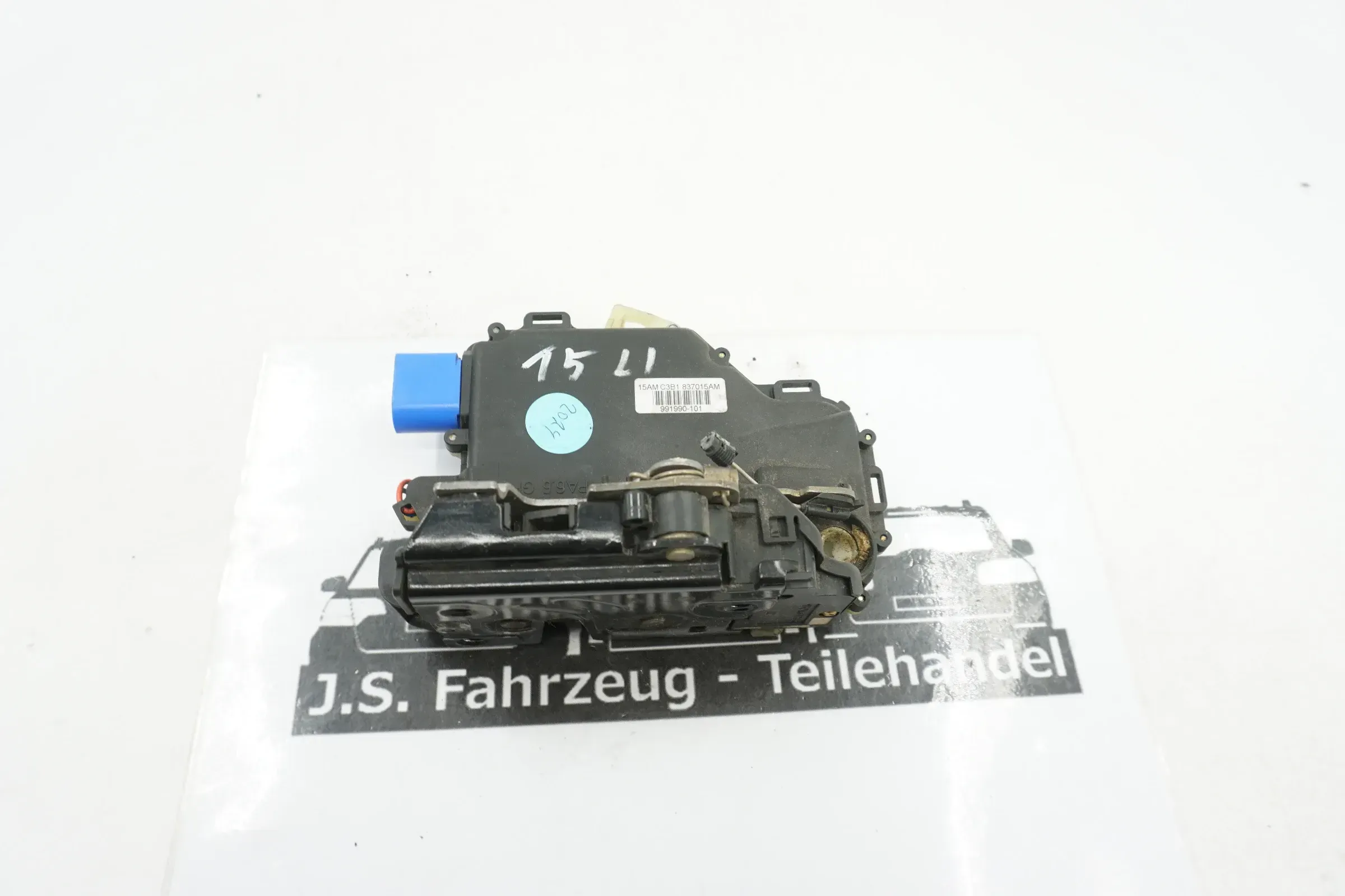 VW T5 7H POLO 9N 5-Tür Türschloss Schloss Tür vorne links 3B1837015AM - Bild 1