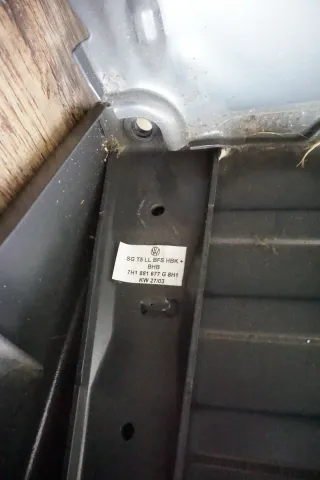 Sitzkonsole Konsole Fahrersitz Vorne Links VW Transporter T5 7H1881677G - Bild 7