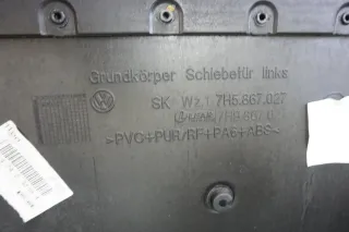 VW T5 Multivan Türverkleidung 7H5867027 Schiebetür links Stoff - Bild 10