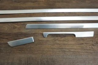 VW Golf 5 V 1K Verkleidung Abdeckung Dekor silber links rechts Alu Edition 30 - Bild 6