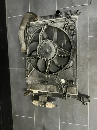 Nissan Qashqai II J10 2,0 Kühler Paket Wasserkühler Lüfter 21410-JD21B KOMPLETT - Bild 7