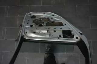 Renault Scenic ll 2 03-06 Tür hinten Links Silber Blau - Bild 12