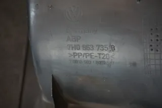 VW T5 Tür vorne links Trittschale Stufe Einstiegsleiste Trittstufe 7H0863735B - Bild 3