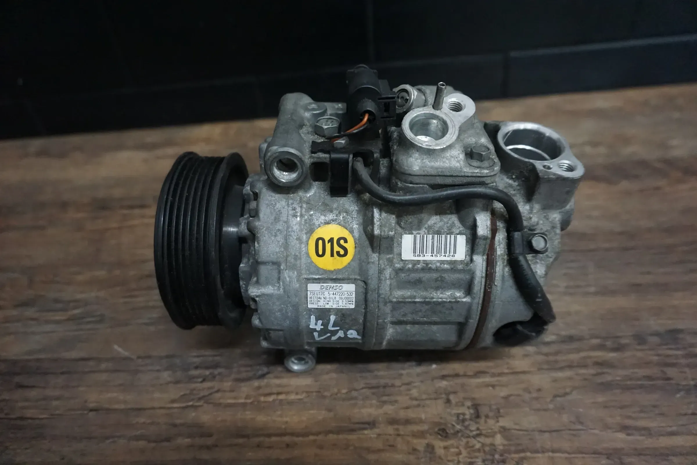 Audi Q7 V12 TDI 4L Klimakompressor 4L0820803 Kompressor Klima CCGA 6.0 - Bild 1