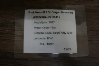 Ford Fiesta mk8 ST 1.5 Turbo 2018-2021 Getriebe K1BY-6F012-AB - Bild 2