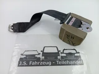 Sicherheitsgurt hinten links / rechts Audi A8 8P 8P0857805 V04 Gurt schwarz - Bild 2