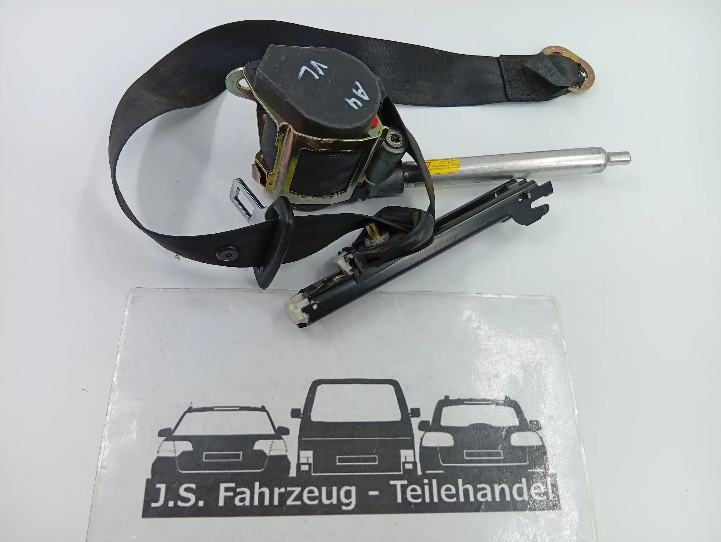 Sicherheitsgurt Gurt vorne links 8D0857705A Audi A4 B5 Bj,04 Schwarz - Bild 1