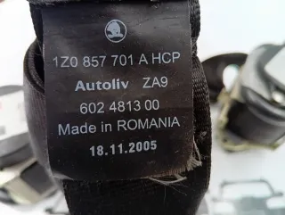 Sicherheitsgurt Gurt vorne R+ L SKODA OCTAVIA II COMBI 1Z 1Z0857702A 1Z0857701A - Bild 6