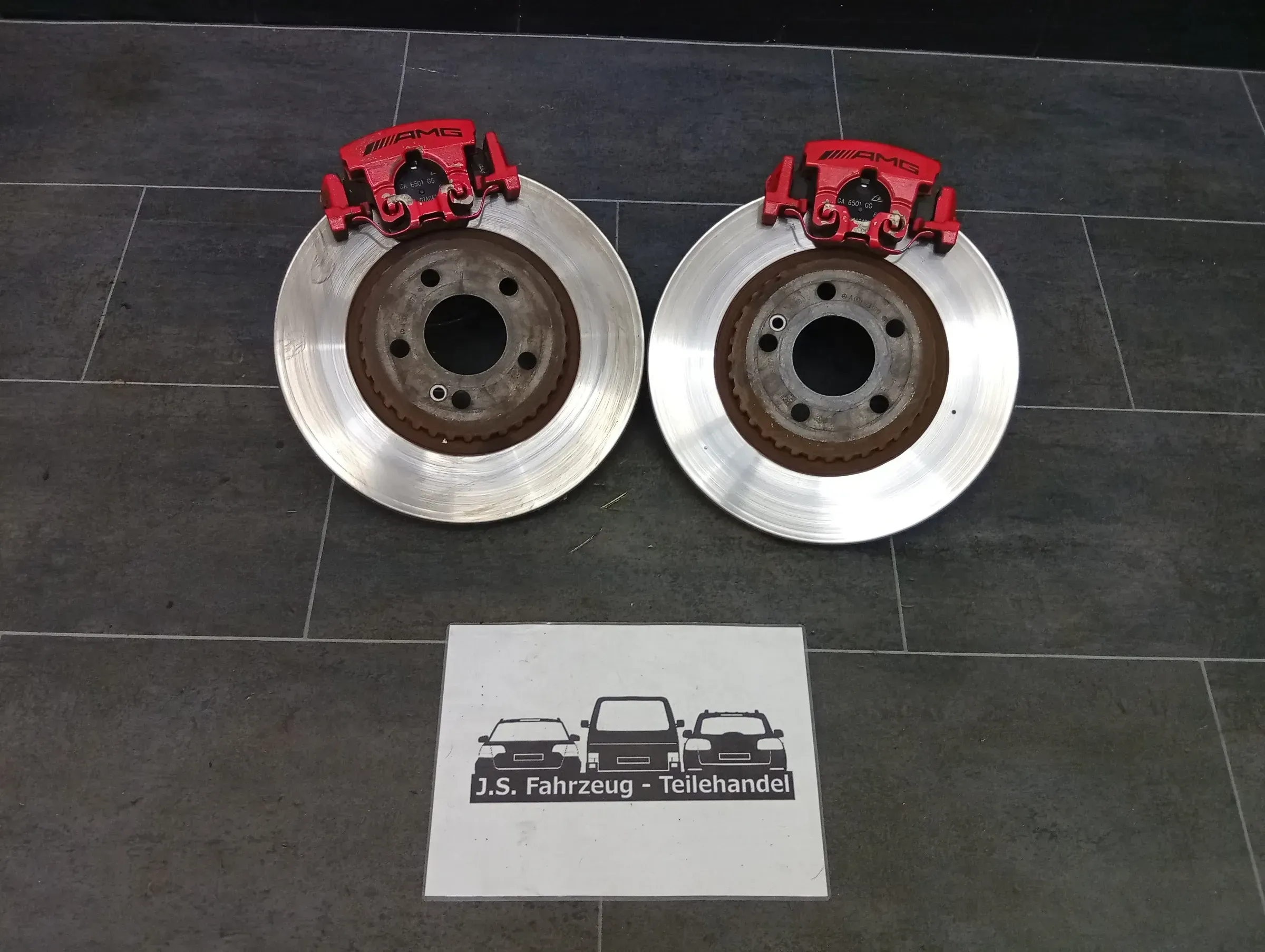 Bremssattel Bremsanlage Bremse hintenMERCEDES-BENZ GLC X253 43 AMG komplett - Bild 1