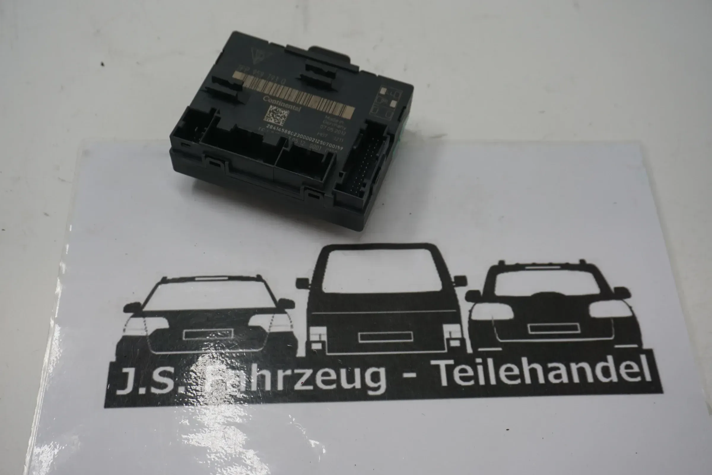 Porsche Cayenne 92A Türsteuergerät vorne links Steuergerät Tür 7PP959793Q - Bild 1