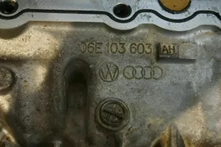 Audi A6 C6 2.8 V6 Untermotorblock 06E103032AD Ölwanne - Bild 7
