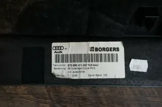 Audi A5 8T RS5 Hutablage Kofferraum Abdeckung 8T0863411AM Schwarz - Bild 12