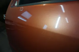Skoda Fabia Combi 5J Tür vorn links mit Anbauteile Farbe orange 9771 - Bild 5
