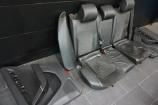 VW Passat 3AF Variant Highline Sitze Ausstattung Leder Alcantara Schwarz - Bild 8