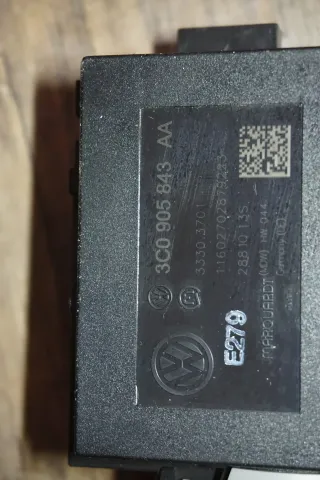 VW Passat B7 Steuergerät Zündschloss Funkschlüssel 3C0905843AA 3AF - Bild 5