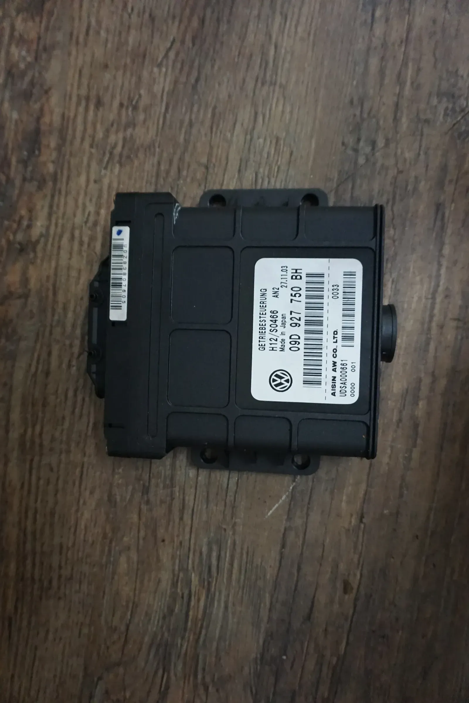 Steuergerät Getriebesteuergerät Getriebe VW Touareg 7L V10 5.0 09D927750BH - Bild 1