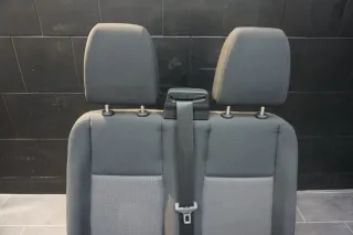 Ford Transit Custom Sitzbank Beifahrersitzbank Sitz Beifahrer Stoff Schwarz - Bild 5