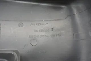 VW Tiguan Lenksäulenverkleidung Verkleidung Lenksäule 5N0858565B 5N0858566E - Bild 4