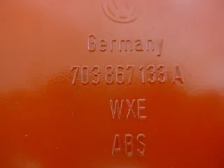 Abdeckung Verkleidung Vw Bus T4 Multivan org. Vw grau ! Vw Nr.: 703867133A - Bild 5