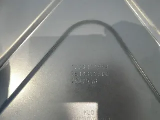 VW Transporter T5 Fensterhebertafel Türblech Türtafel vorne rechts 7E1837730C - Bild 3