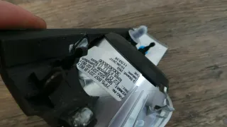 Porsche Cayenne 958 92A Zierleisten Blende vorne Zündschloss 7P5857221B - Bild 3