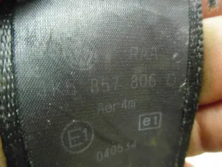 Sicherheitsgurt hinten rechts 1K6857806D VW Golf V 5 Türer links 1K6857805D GTI - Bild 4