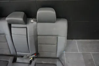 Mercedes E220 CDI W212 MOPF T-Mod Teil-LEDER Rücksitzbank Rückbank A2129200150 - Bild 4