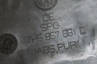7H5857881D Armaturenbrett Verkleidung links unten 75R anthrazit VW T5 original - Bild 5