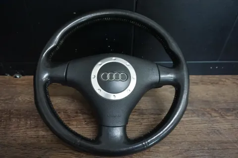 Background image for Audi TT 8N Lenkrad schwarz Airbag Fahrerairbag DSG Sportlenkrad Schaltwippen