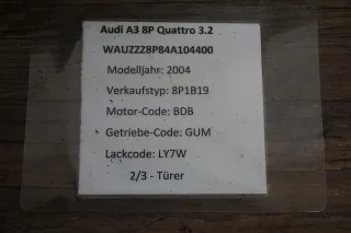 Türgriff Griff vorne rechts Audi A3 8P 2-türig Türöffner innen Tür 8P3867020B - Bild 2