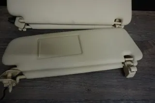 Audi A4 8K B8 12-15 Sonnenblende mit Spiegel links und rechts Mondsilber FT9 - Bild 4