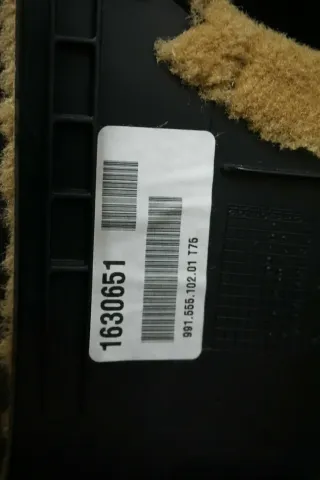 Porsche 911 991 Sicherungskasten Abdeckung Blende Fußraum rechts 99155510201 - Bild 3