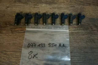 1x Bosch Einspritzdüse Injektor 077133551AA Audi RS6 4B 4,2 V8 BCY BRV - Bild 1