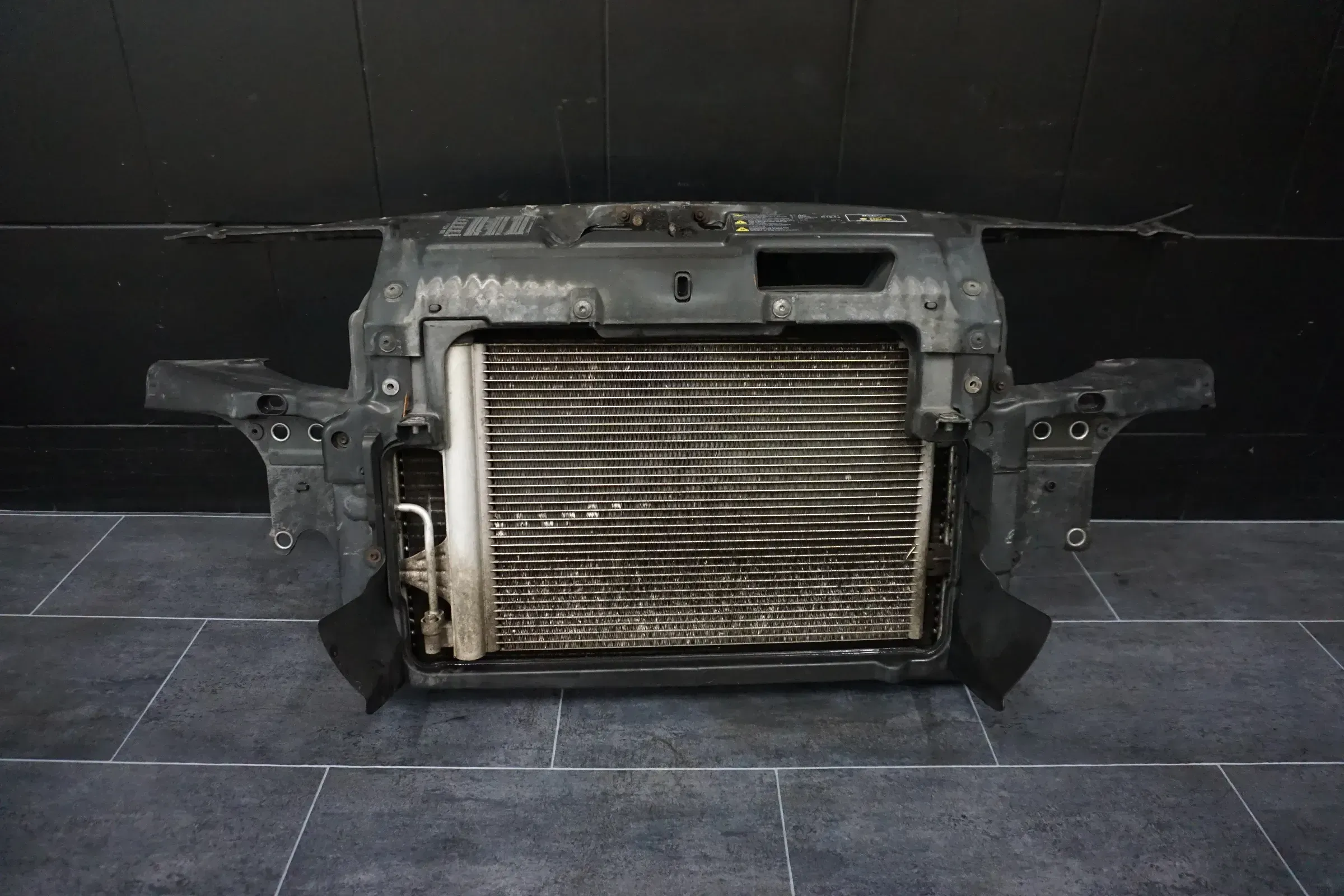 Skoda Fabia 6Y Bj.05 Schloßträger Frontmittelteil Kühler 6Y0805245 Kühlerpaket - Bild 1