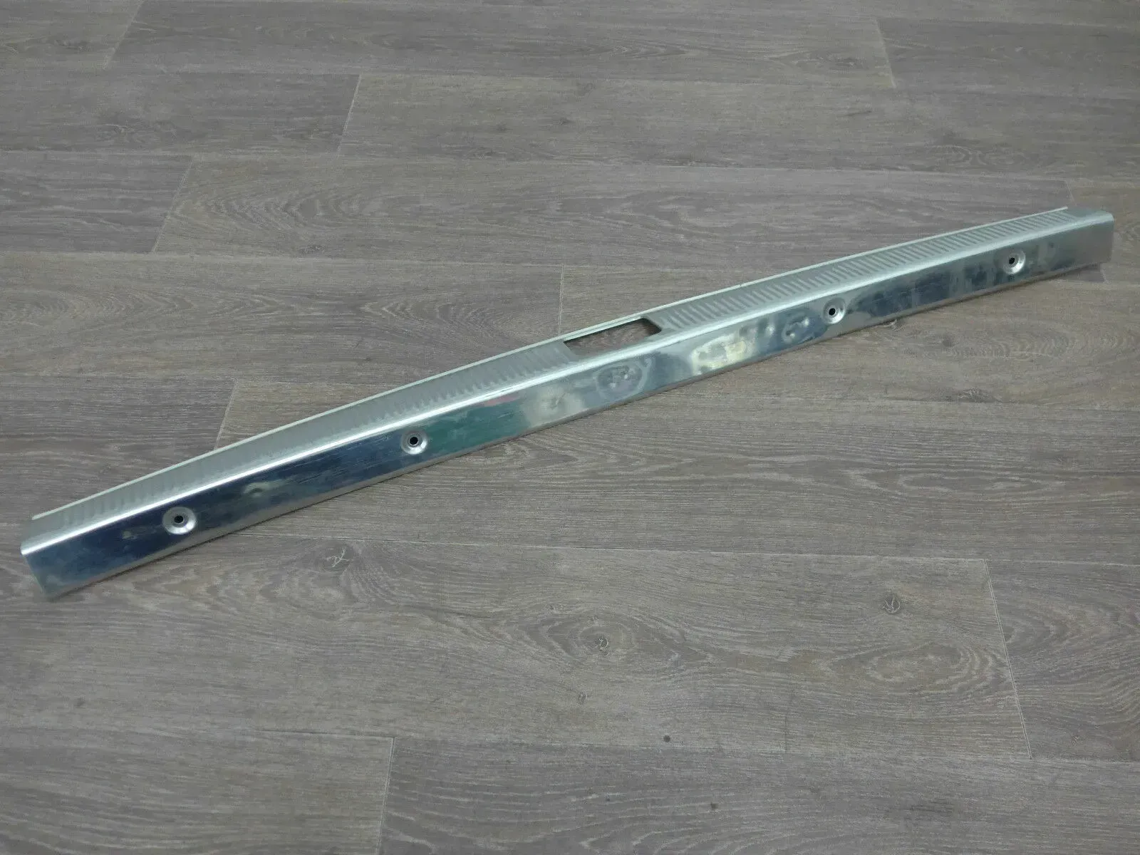 Audi A6 4B Avant Abdeckung Ladekante Hinten Chrom 4B9864483A - Bild 1