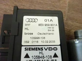 Audi A4 B6 8E Steuergerät Fensterhebermotor hinten links 8E0959801A - Bild 4
