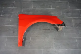 VW Golf VI 6 08-12 Kotflügel rechts lackiert LY3D Tornadorot vorn Beifahrerseite - Bild 1
