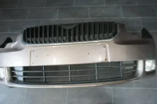 Stoßstange vorne LF4U SKODA SUPERB II 3T4 Vorn Frontstoßstange komplett - Bild 5