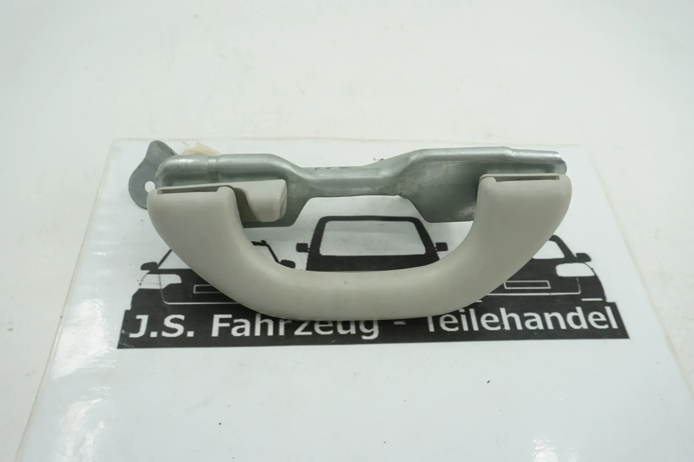 VW T5 SET HALTEGRIFF GRIFF + BLECH 3. REIHE rechts 7H5858688D grau - Bild 1
