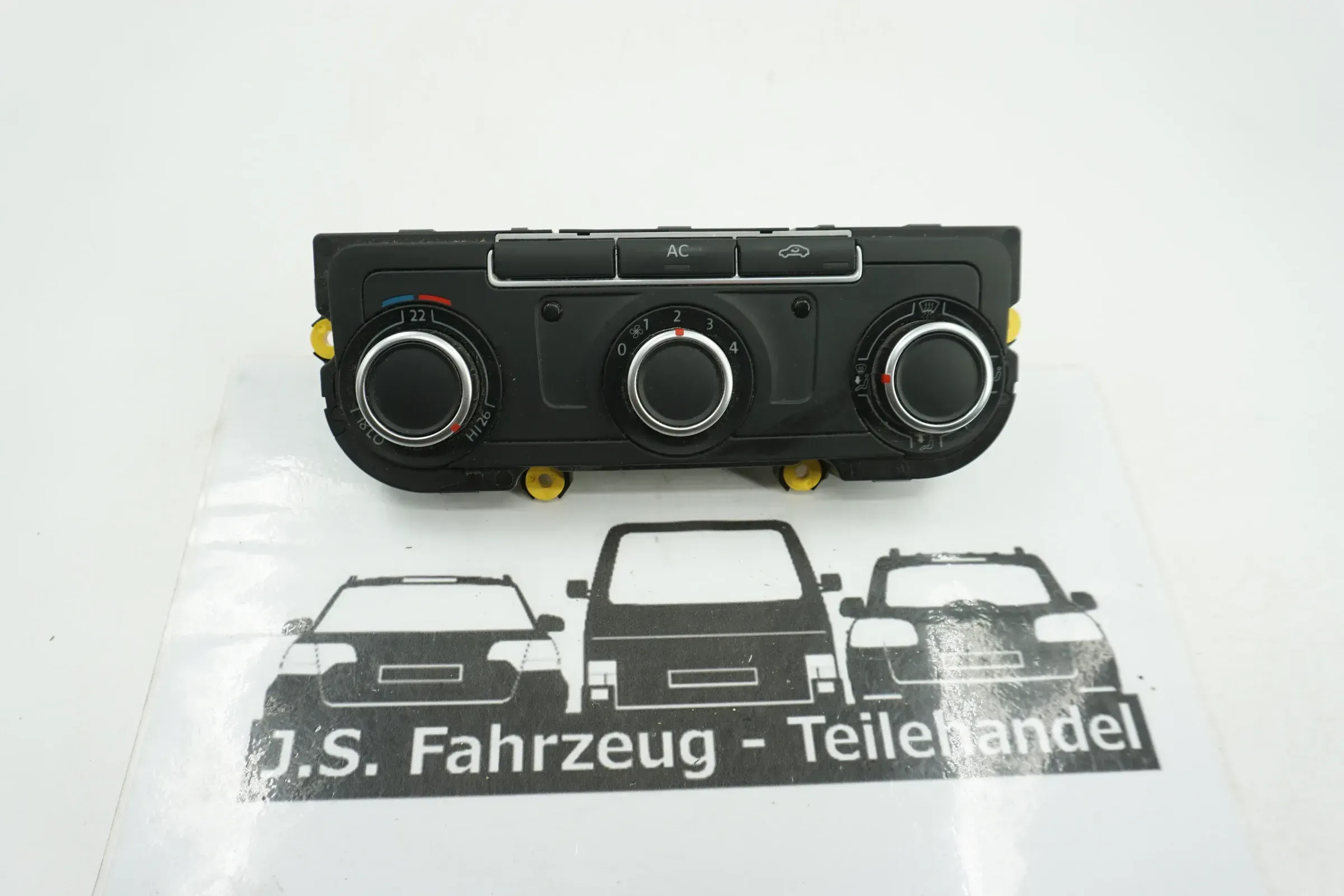 Original VW Bus T5 FL Klimabedienteil 7E5907047BC Klimaanlage Climatic - Bild 1