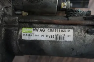 VW Audi Golf 5 6 A3 8P Passat Touran Starter Anlasser 02M911023M - Bild 3