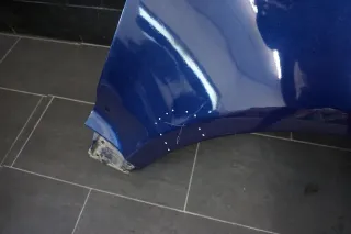 VW Touareg 7L Kotflügel Seitenwand vorn vorne rechts blau metallic LD5Q - Bild 5